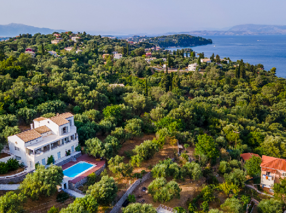 Gastouri Villa For Sale Central Corfu