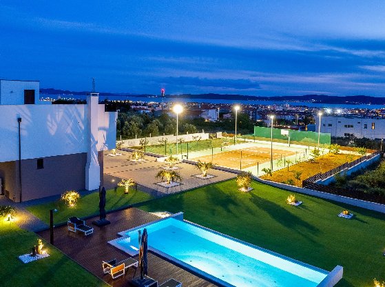 An extraordinary villa with a sea view